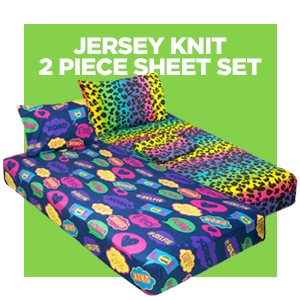 Cot Size Jersey Knit Sheets - gilbin store campers collection