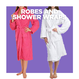 Robes - Shower Wraps