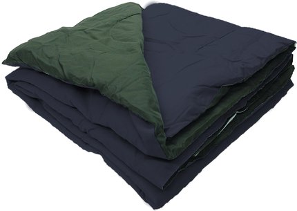  Reversible Comforter - Green & Navy 