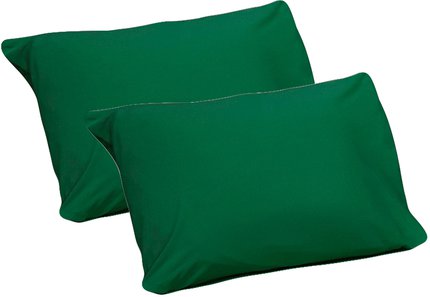 Jersey Knit Pillow Cases 2 Pc Hunter Green Item Jkp 2p Geo Grn