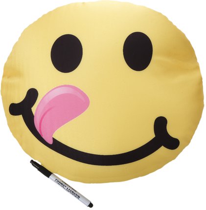  Autograph Pillow Emoticon Squishy Double Sided 