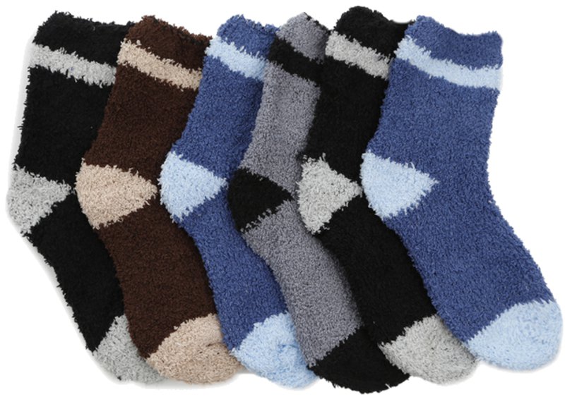 6 Pairs Fuzzy Socks #FSO