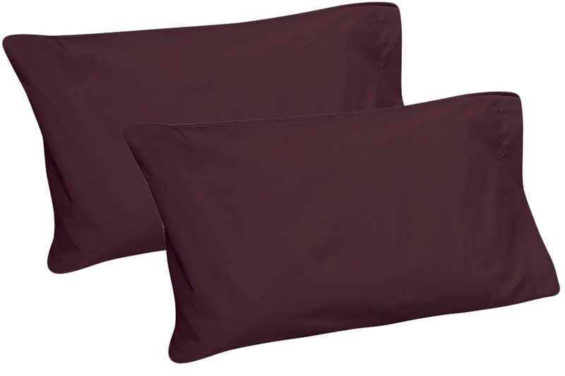 Set Of 2 Cotton Poly Pillowcases Standard Size Item Pc