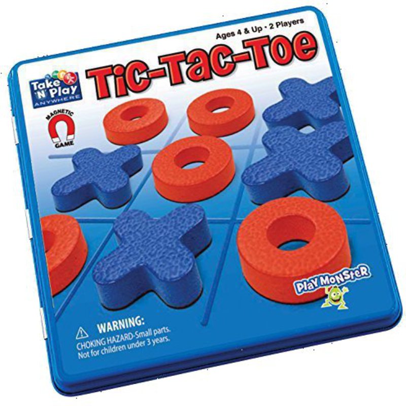 On the Way Games Magnetic Tic Tac Toe – Toysmith