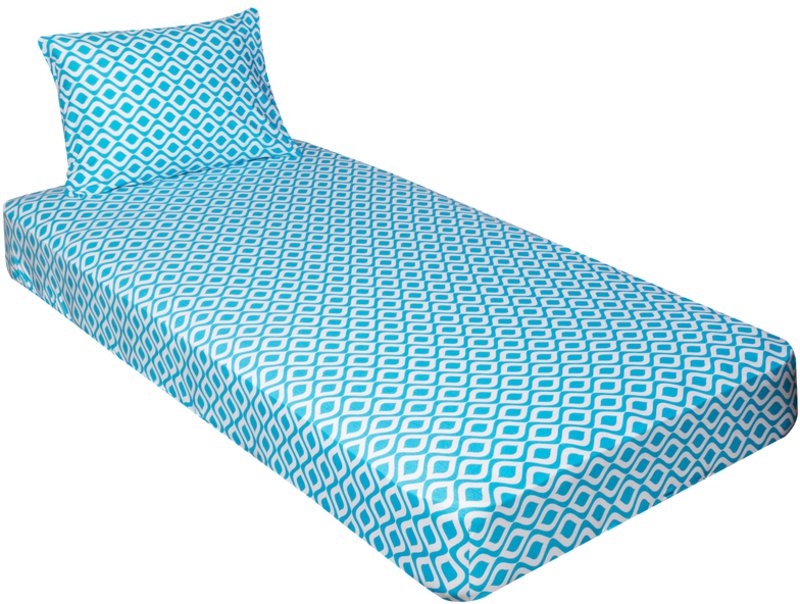 geometric cot bedding
