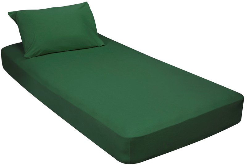 green cot sheets