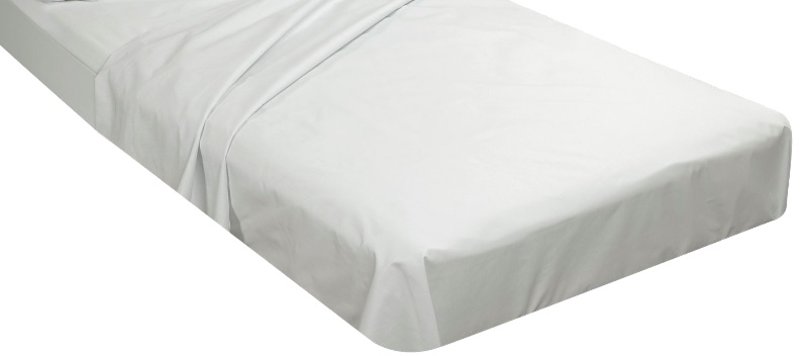 cot bed flat sheets