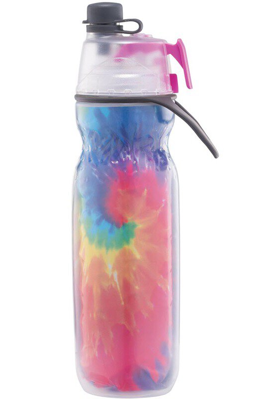 O2COOL Mist 'N Sip Misting Water Bottle 2-in-1 Mist And Sip Function With No