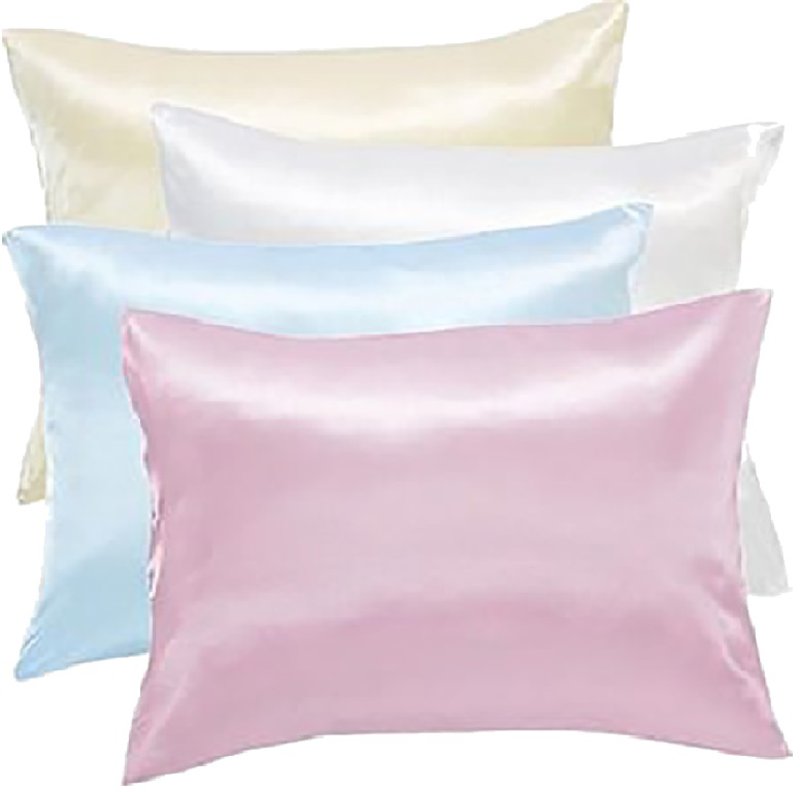 pink satin pillowcase