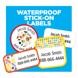 Waterproof Stick on Labels